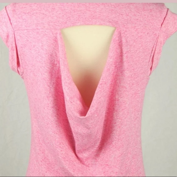 ❌SOLD❌Athleta Pink Draped Back Charisma Dress - Picture 5 of 7